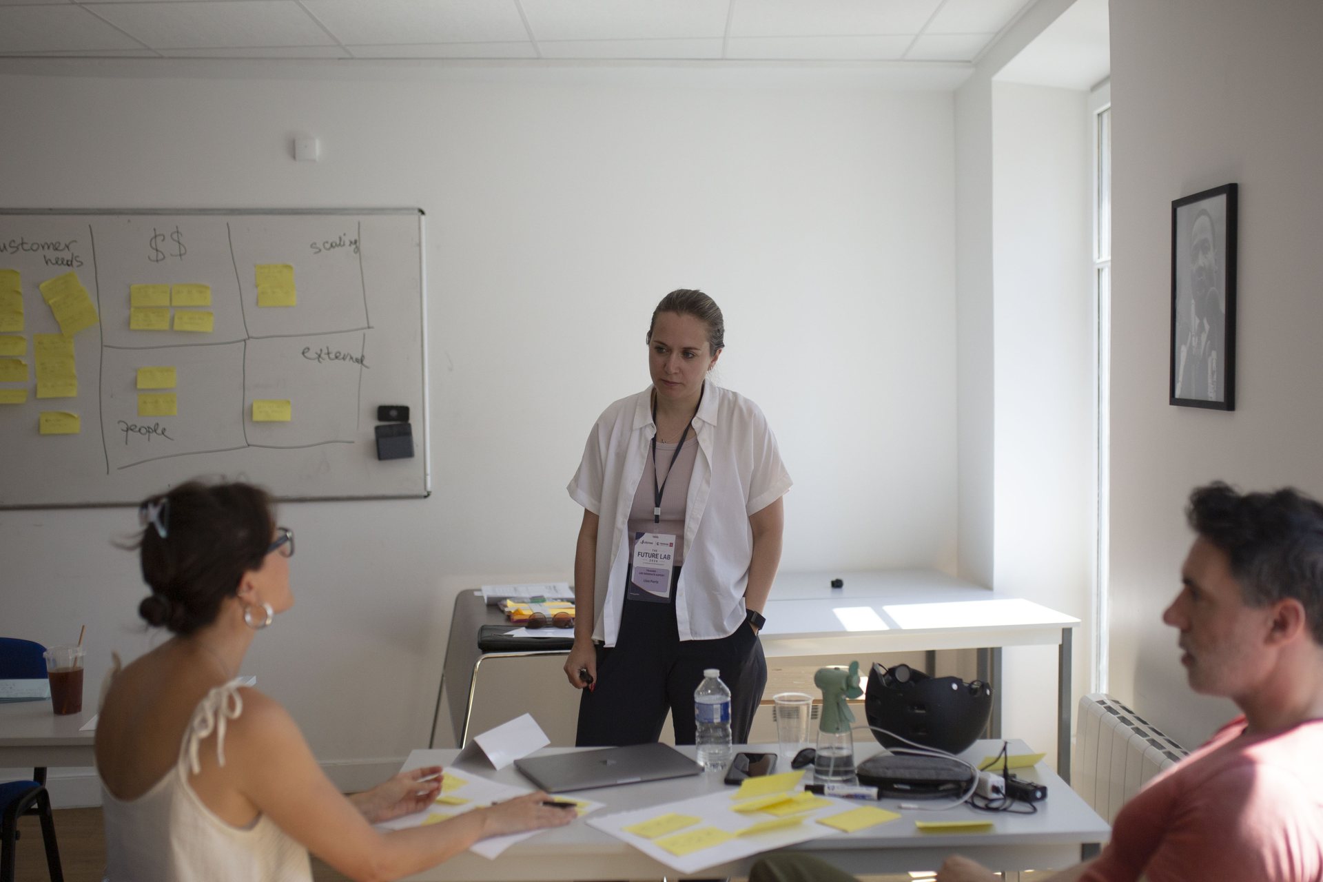 Atelier au tableau blanc — Jour 1