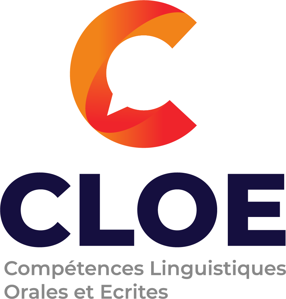 Logo CLOE - Compétences Linguistiques Orales et Écrites