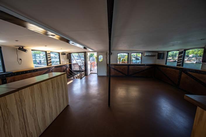 Interior reception lounge